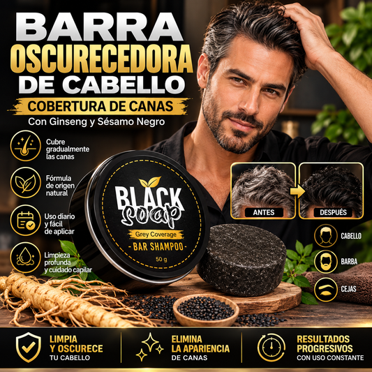 BLACK BAR™ — Barra Oscurecedora de Cabello